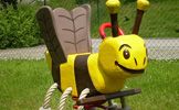 Federwipptier Biene